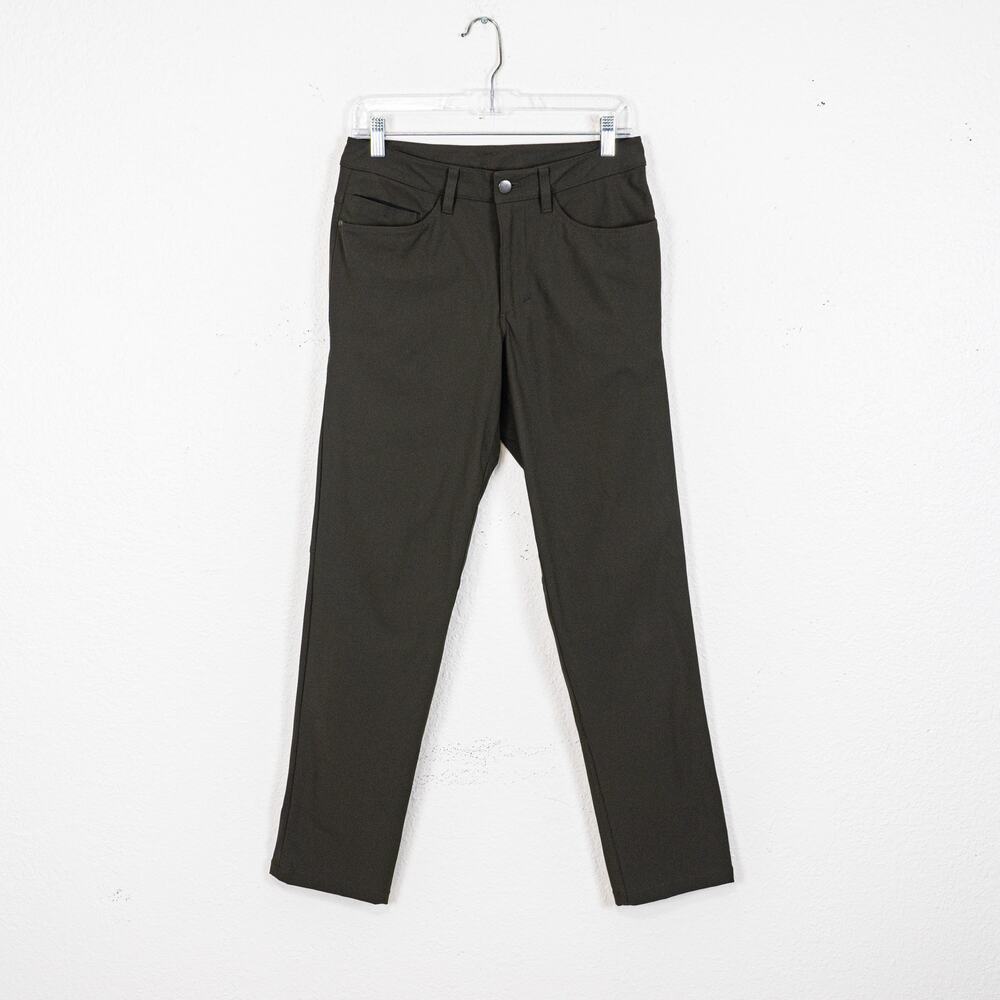 Lululemon Men's ABC Slim fit Chino Pants Olive Green size 28